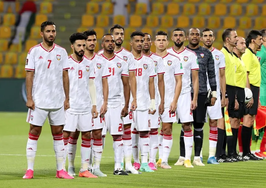 Thành tích gần đây của đội tuyển UAE